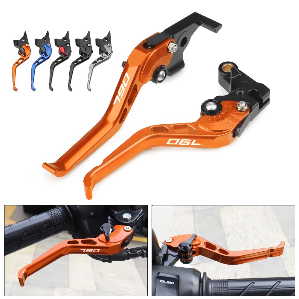 Moto Regolabile Breve Leva Freno CNC Corto Leva Frizione Accessori Moto per Duke790 DUKE 790 2018 2019 2020 2021 2022