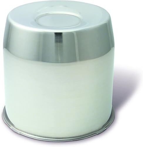 Gorilla Automotive HC211SS - Cubierta de buje cerrado de acero inoxidable de 5.1 pulgadas