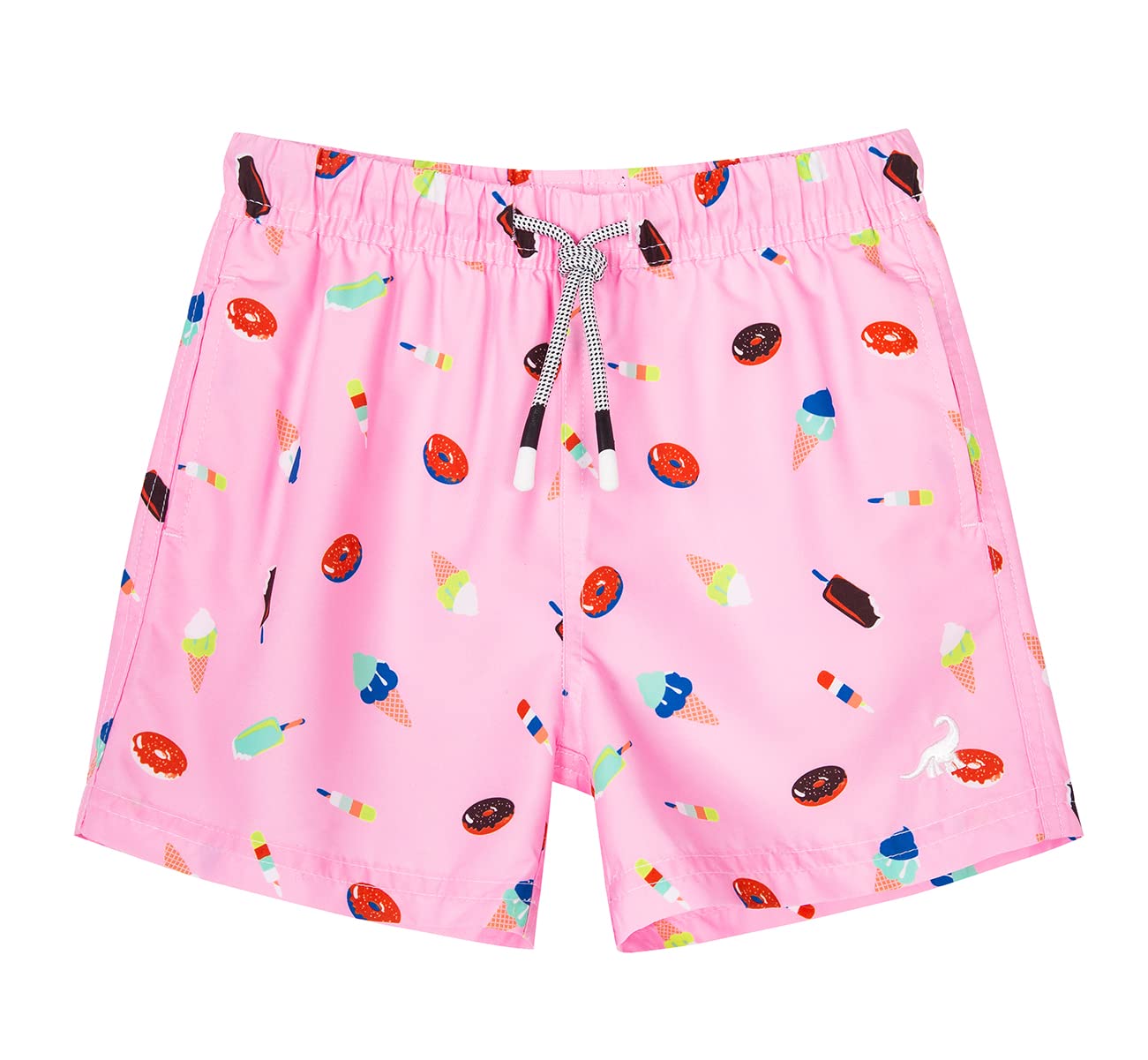 SURF CUZ Surfcuz Little Boys Swim Trunks UPF 50+ Toddler Beach Shorts Swimsuit Kids Quick Dry Swimwear