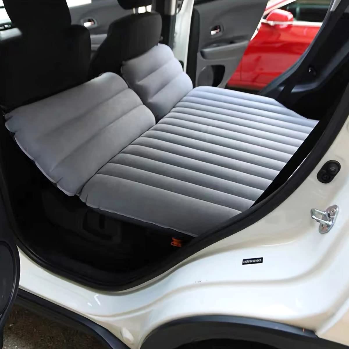 Materassino Gonfiabile Per Auto E SUV Sinbide - Spesso, Con Pompa Elettrica, 135x82x40 Cm, Portata 150 Kg, Per Viaggi E Campeggio, Nero