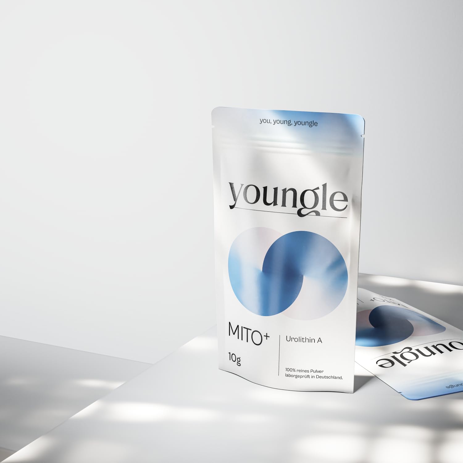 youngle Urolithin A Pulver 10 g mit >99% Reinheit, gegründet von Medizinern, laborgetestet in Deutschland