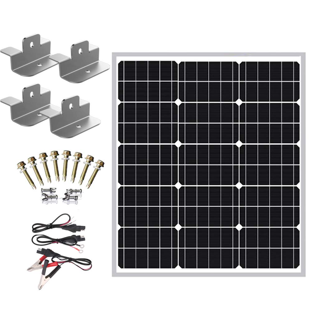 Buy SUNER POWER 12V Waterproof Solar Battery Trickle Charger