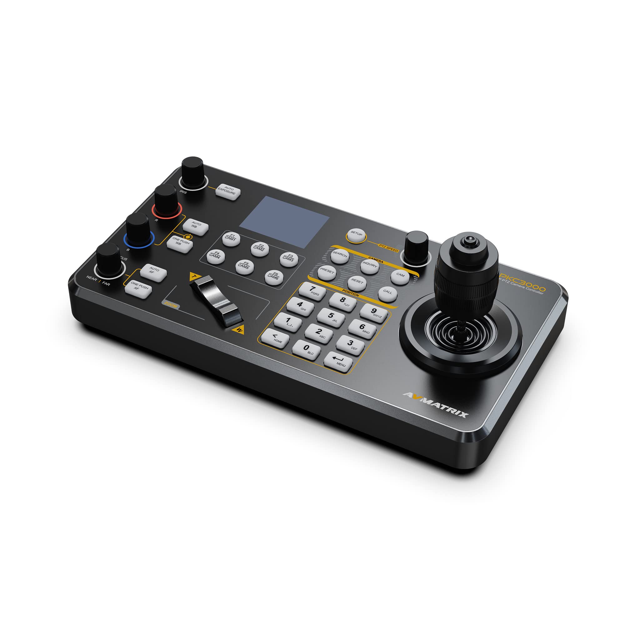 AVMATRIX PKC3000 PTZ カメラコントローラー Amazon.com : AVMATRIX PKC3000 IP & Serial PTZ Conference Camera