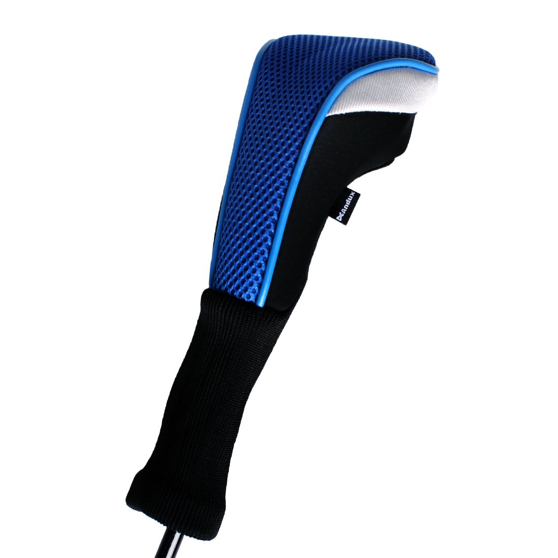 Andux Coperture ibride della testa del club di golf del collo lungo con il quadrante no. Tag CTMT-02 3 pz, Blu