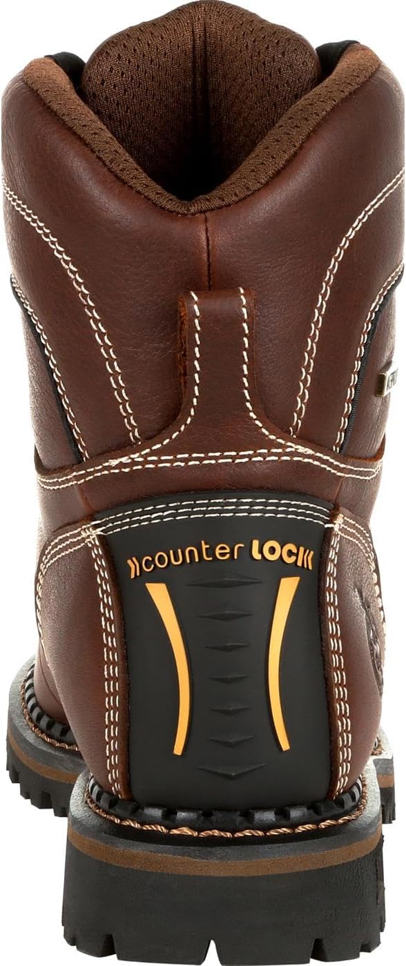 Georgia Boot womens Georgia Boot Amp Lt Logger Women's Waterproof Low Heel Logger Boot