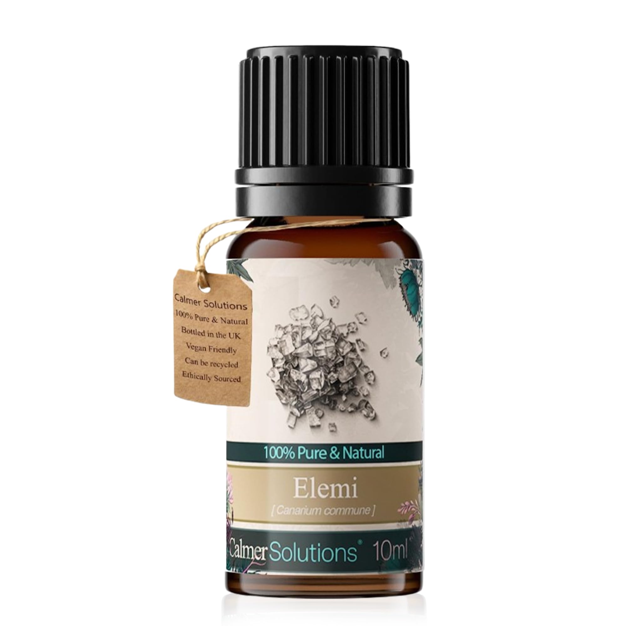 Calmer Solutions Elemi 100% Pure Essential Aromatherapy Oil 10ml