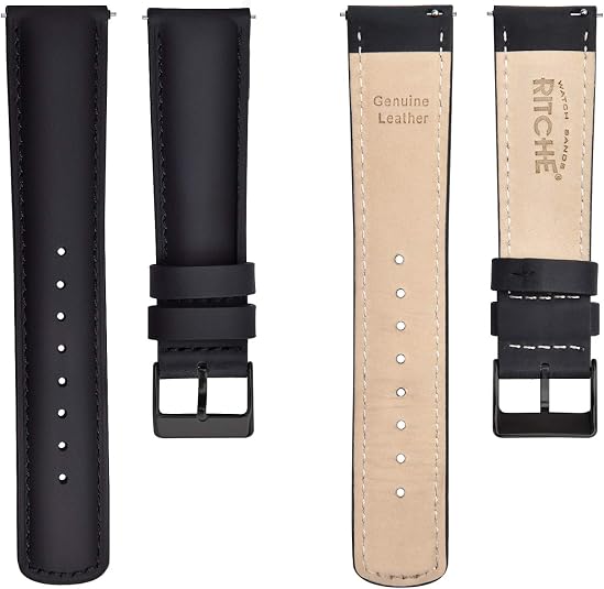 Ritche leather watch band color options