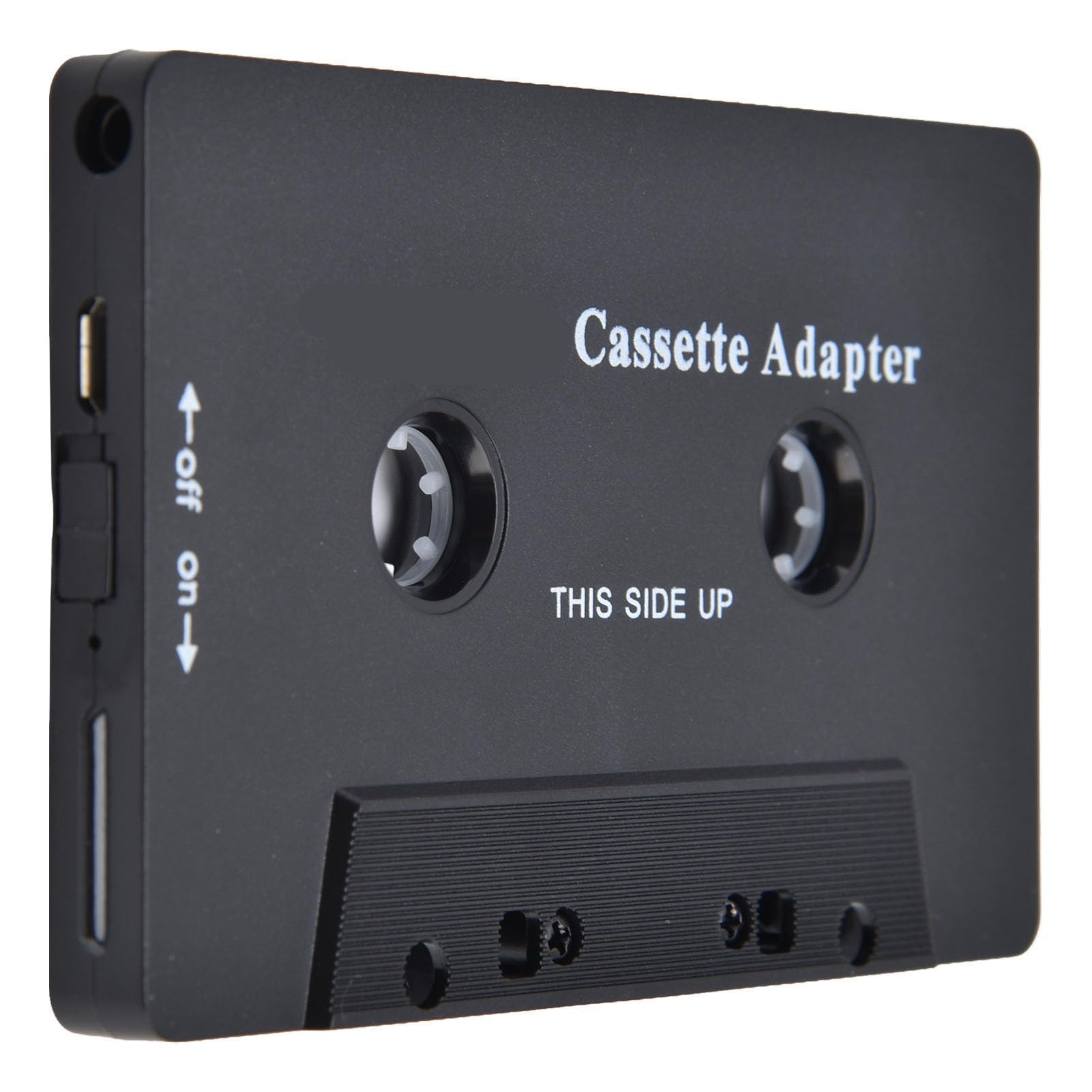 Cassette Bluetooth Adaptador Cassette Bluetooth Coche Inalámbrico Convertidor de Receptor de Casete con Cable USB para DVD Radio