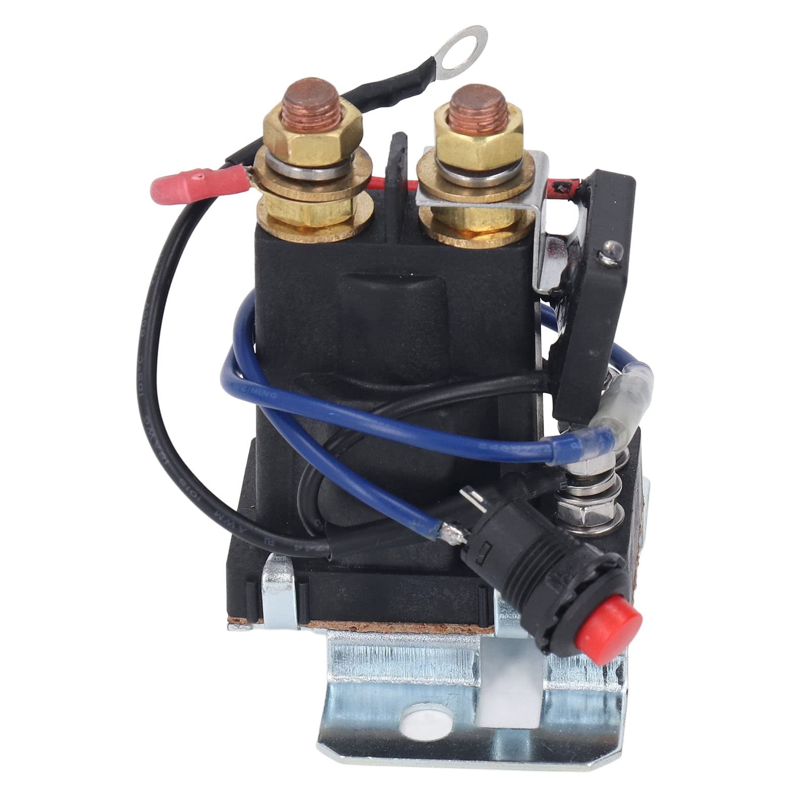 FTVOGUE Isolatore Batteria Relè Doppia Batteria in Ottone 200A 12VDC Controllato da Microprocessore Avviamento Rapido 4 Pin per, Fuoristrada, Carrello Elevatore, Motoslitta