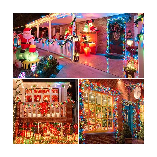 Hopolon 2pack 50-count white christmas lights with white wire, string lights for holiday decorations, christmas tree lights, holiday party, wedding, xmas, home, indoor & outdoor use - image 7