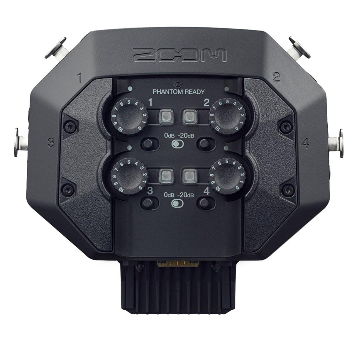 Zoom EXH-8 Cápsula XLR de 4 canais para H8 : Amazon.com.br