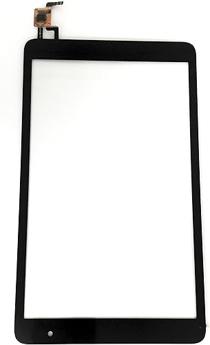Pantalla táctil digitalizador (sin pantalla LCD) de repuesto compatible con Sky Devices Elite Octa 8 pulgadas negro