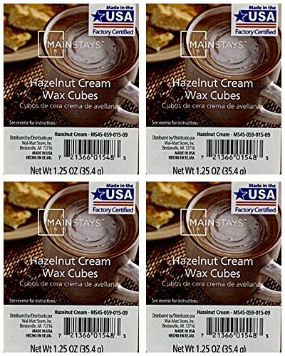 Mainstays Hazelnut Cream Wax Cubes - 4-Pack