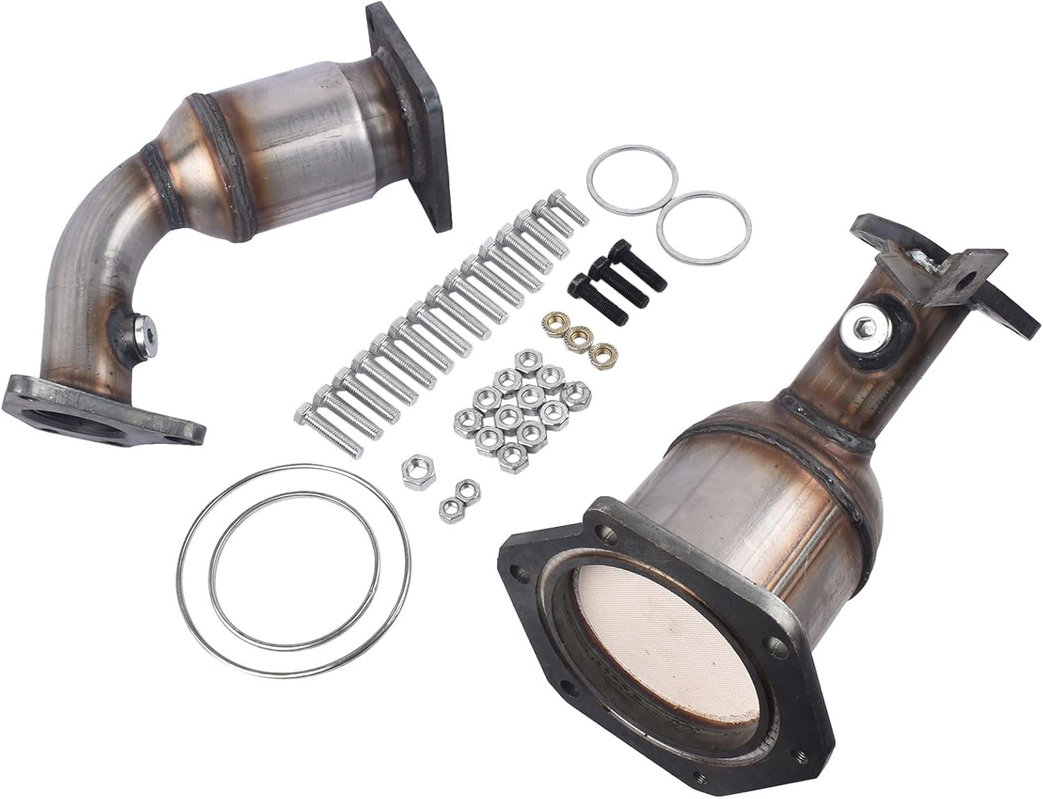 Front Catalytic Converter Set Replacement for 2007-2018 Nissan Altima 3.5L, 2009-2019 Murano 3.5L, 2011-2014 Quest & 2013-2019 Pathfinder 3.5L, 2013 Infiniti JX35 3.5L, 2014-2020 QX60 3.5L