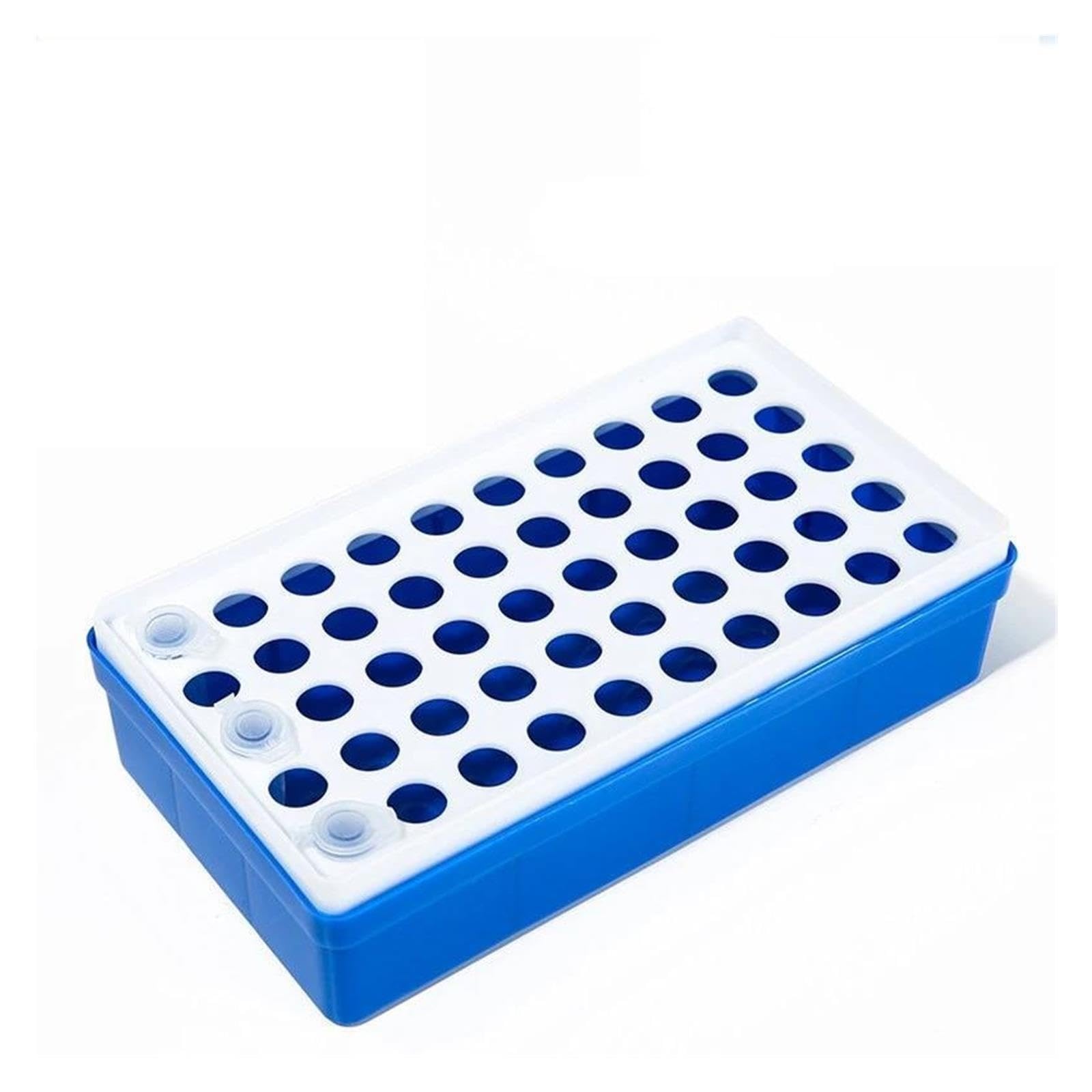 Scatola portaprovette con supporto for provette da centrifuga da 2 pezzi(1.5ml-72holes)