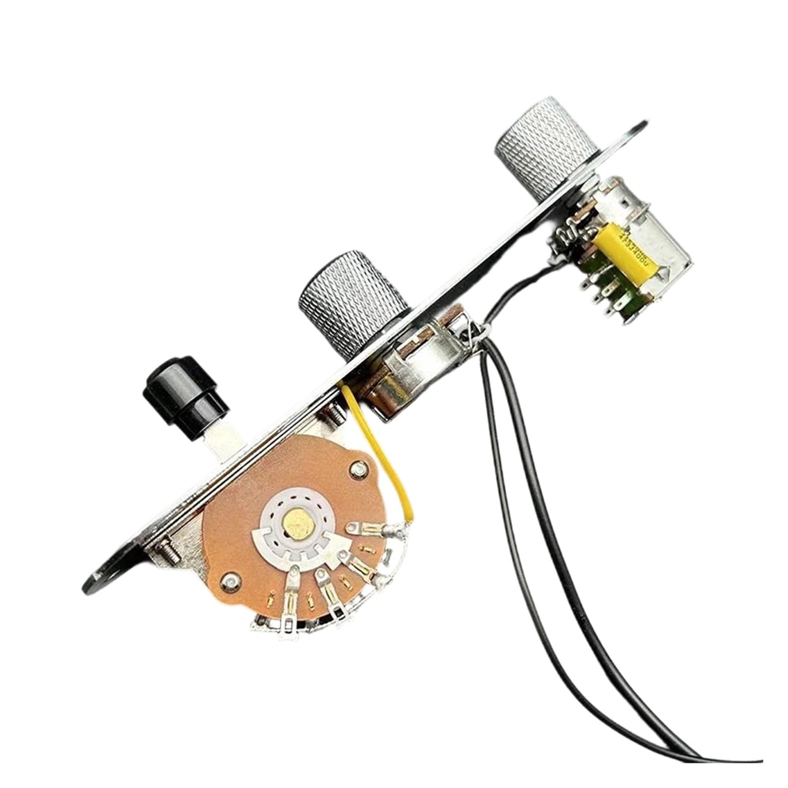 Potencjometr Push Pull 250K Vintage Wstępnie Okablowany Panel Sterowania Odpowiedni Do Akcesoriów Gitarowych