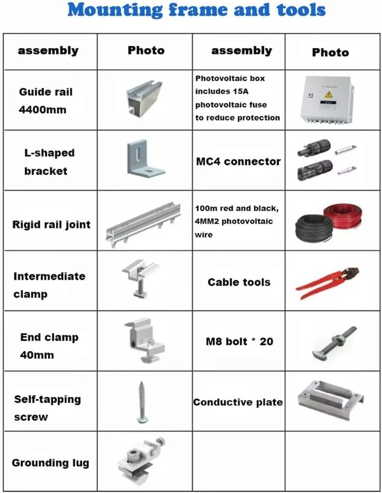 Solar Power Generation System 5KWh 10KWh Stacked Lithium Battery Energy Storage and Off-Grid Inverter Power Supply Integrated Machine,Applicable to Courtyard, Garage and Equipment Room(5KWh)