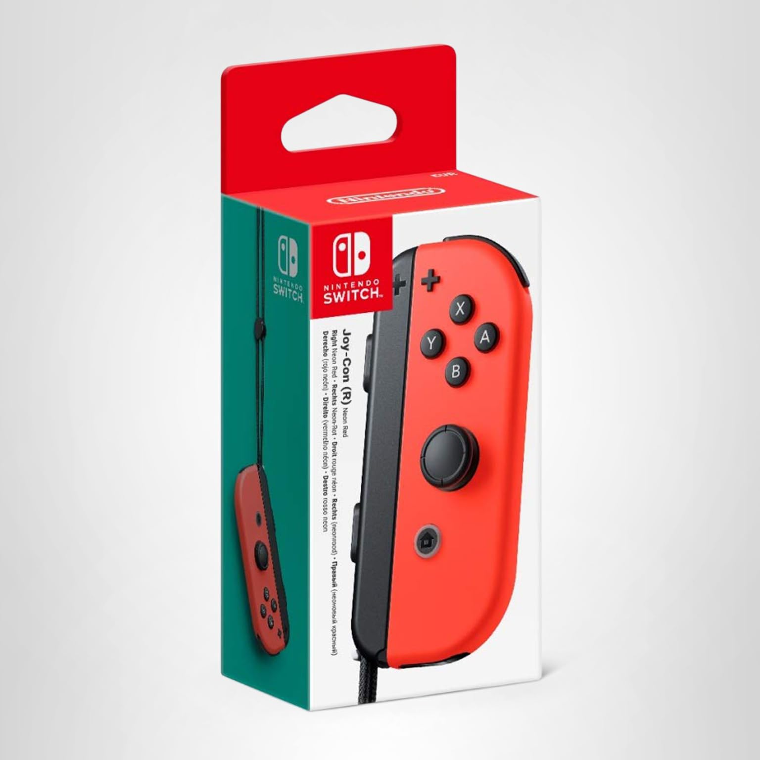 Amazon.com: Nintendo Switch Joy-Con (Right) - Neon Red (Renewed)