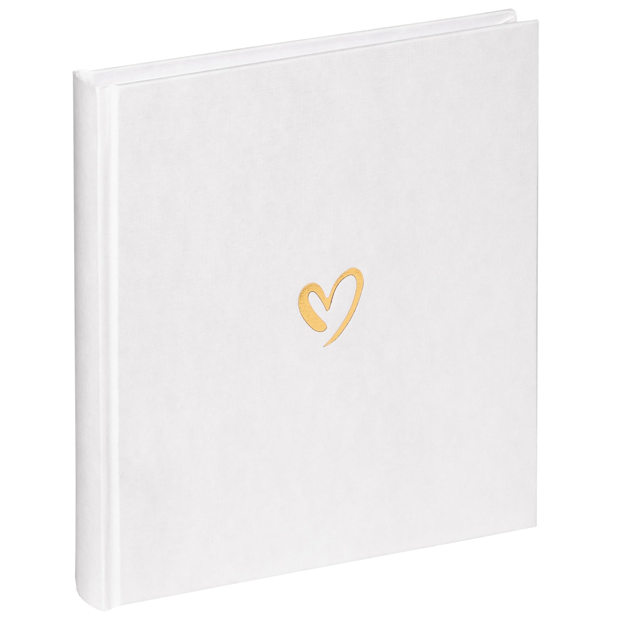 walther design Fotoalbum Emotion, Weiss, 20x20 cm, 40 Seiten, FA-189-W