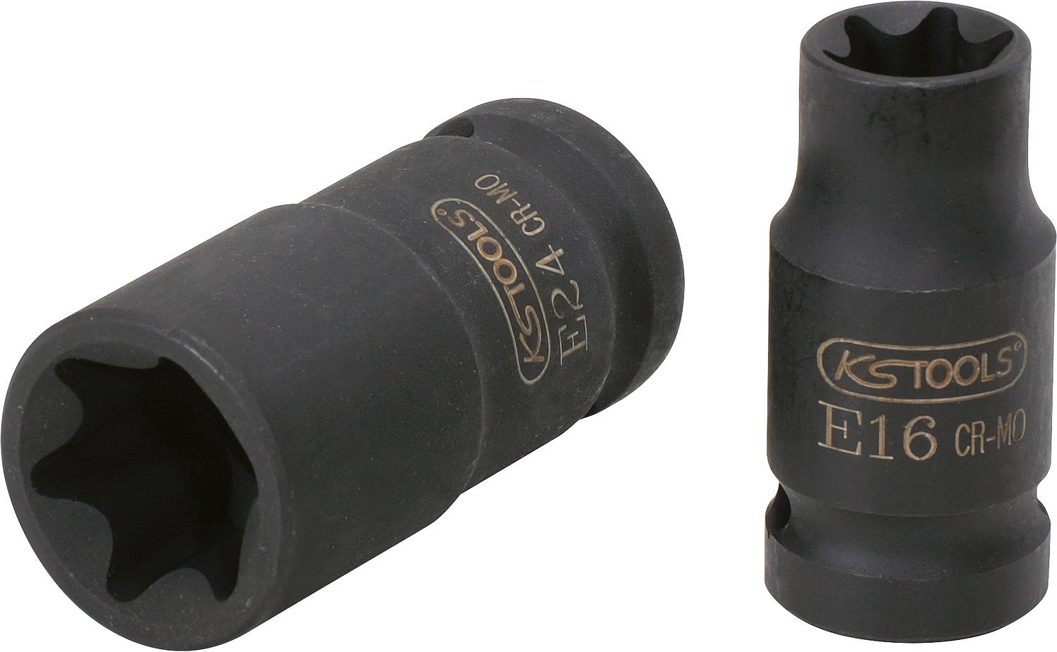 KS Tools 9110962 TX Impact Socket, Short, E16 1/2 "