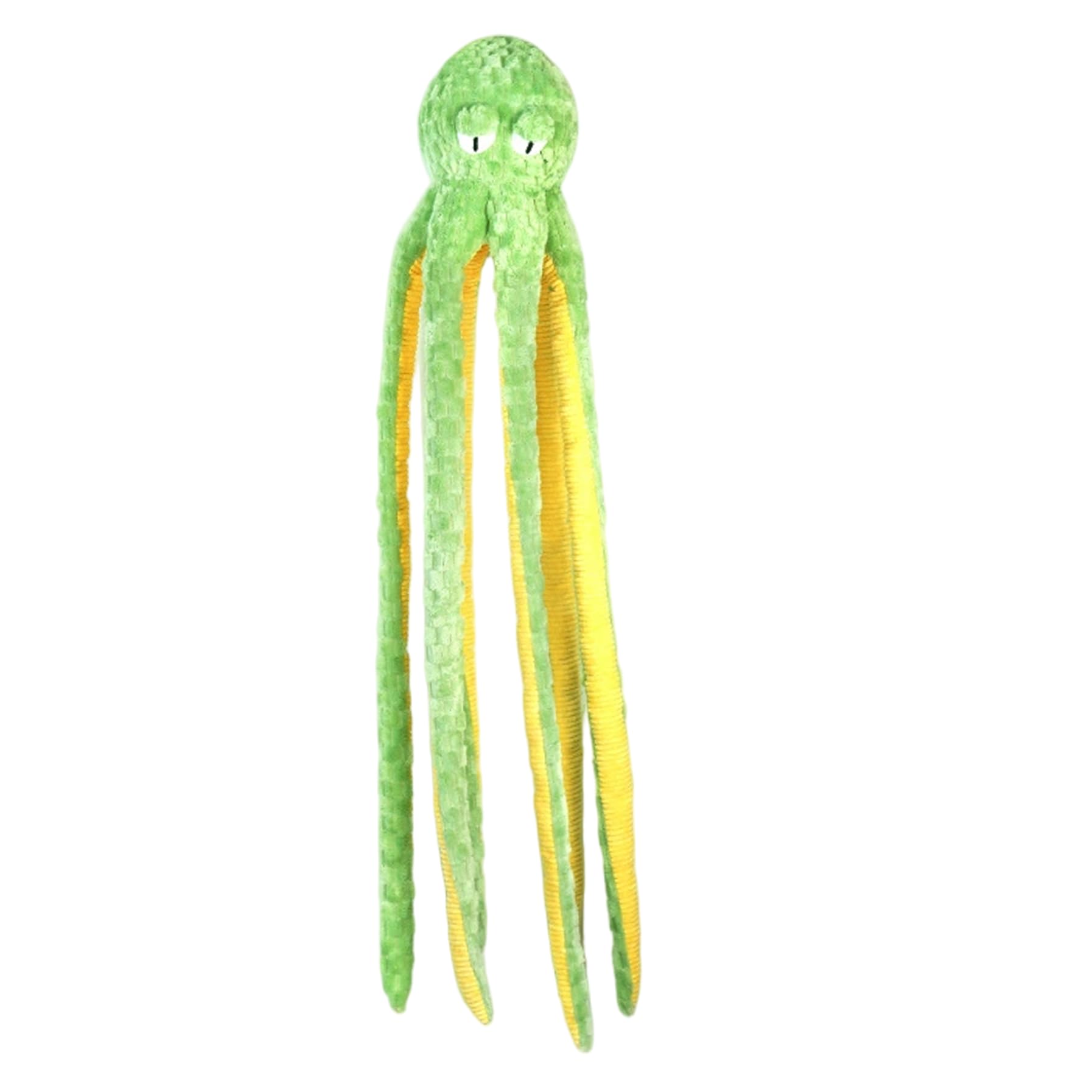 Jorzer Jouet pour Chien Pieuvre, 40 Pouces, Jouets interactifs couinants pour mâcheurs agressifs, Pieuvre en Peluche Douce et respectueuse de la Peau