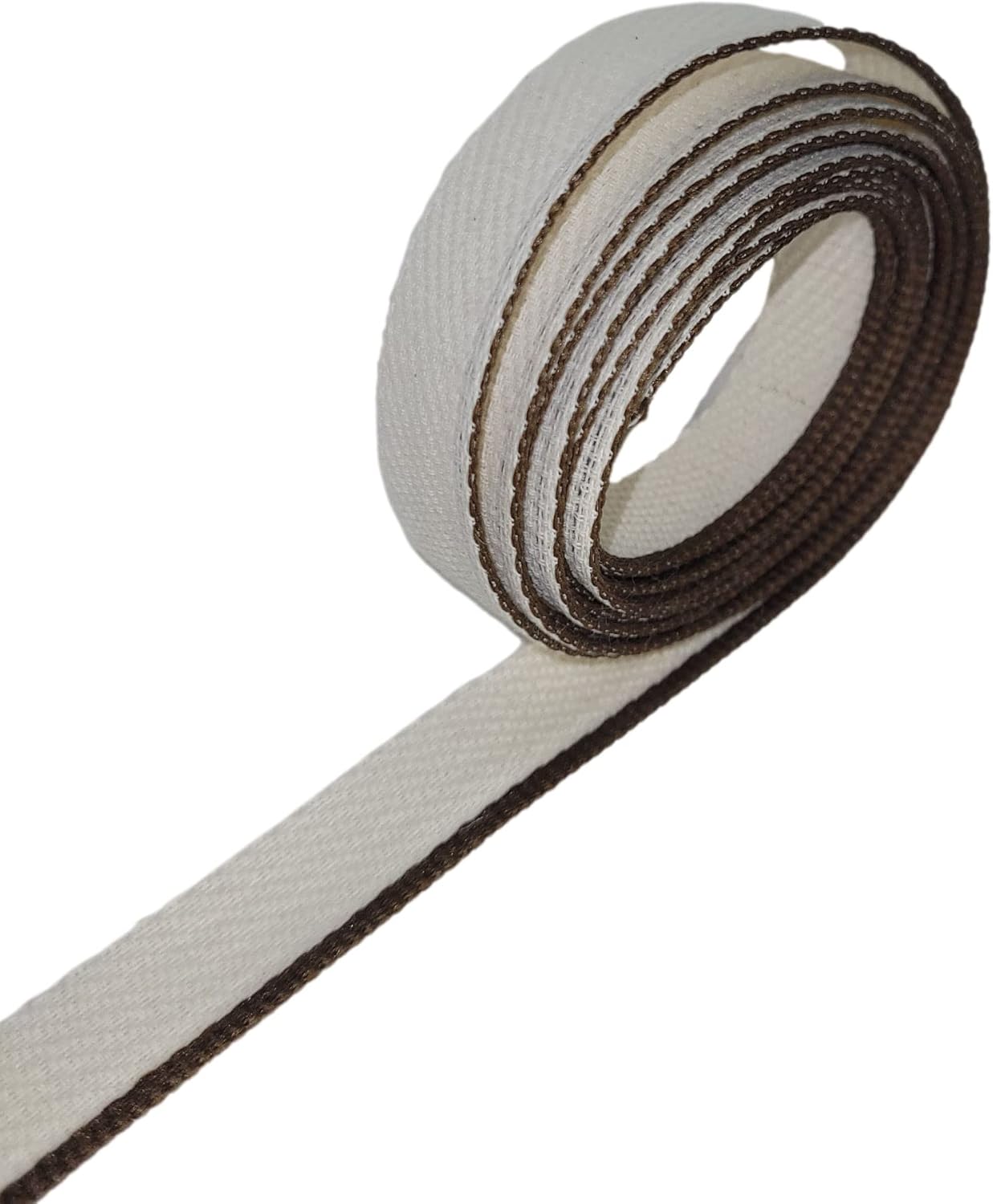 FimBand Book Binding Headbands/Endbands Medium Cotton 5/8" Wide (2 Yards, Brown