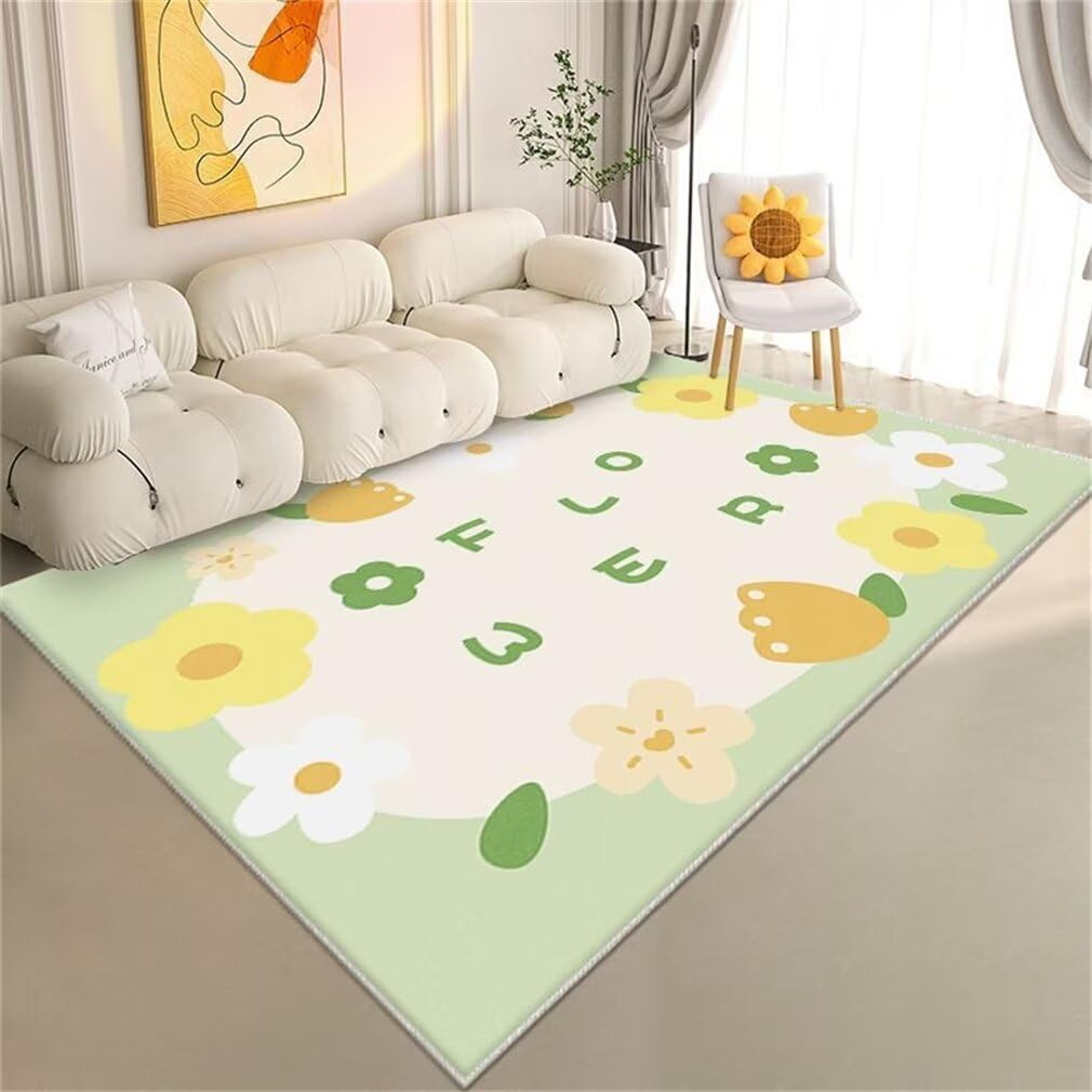 Tapis de chambre adulte doux et imprimé pour une déco cocooning