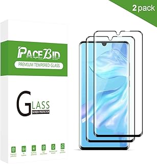 PaceBid [2?Pack Protector de Pantalla para Huawei P30 Pro, 3D Cobertura Completa, Dureza 9H, Alta Definici?n, Cristal Templado Huawei P30 Pro PaceBid [2?Pack Protector de Pantalla para Huawei P30 Pro, 3D Cobertura Completa, Dureza 9H, Alta Definici?n, Cristal Templado Huawei P30 Pro