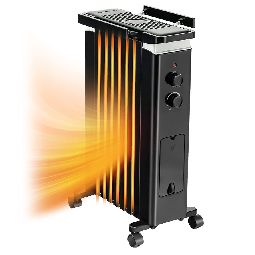 CONVECTION HEATER 800W 360度首振り Amazon.com: Tangkula 1500W Electric Space Heater, Oil Filled