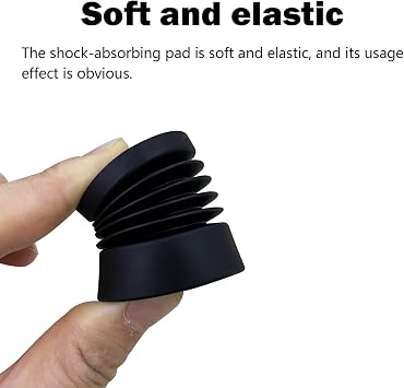 4PK Shock Absorbing Foot Pad for Centauri/CC Anti Vibration Feet | Durable & High Temperature Resistance, Anti-Slip Silicone Rubber Feet Mat Effectively Protection for Elegoo CC Accessories