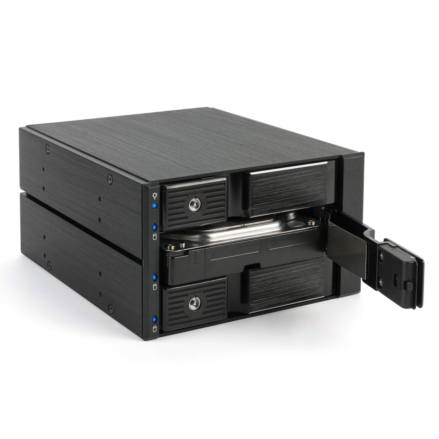 FANTEC BP-SA2131 SAS I / II + SATA I / II / III - Backplane para 3 discos duros de 3,5" en una bahía de 5,25" (2 bahías de 5,25")