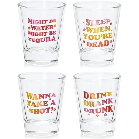 Nefelibata Fun Shot Glasses Set