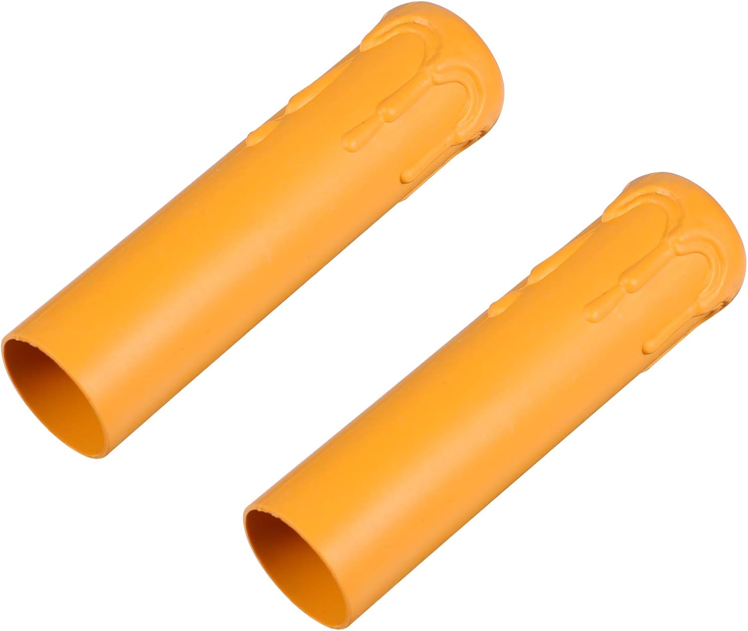 20 Pcs Tears Candle Sleeves Candelabra Base Cover Chandelier Candle Tubes Plastic Chandelier Cover Candle Covers Decorative Candle Plastic Candle Casings Fashion Chandelier Light