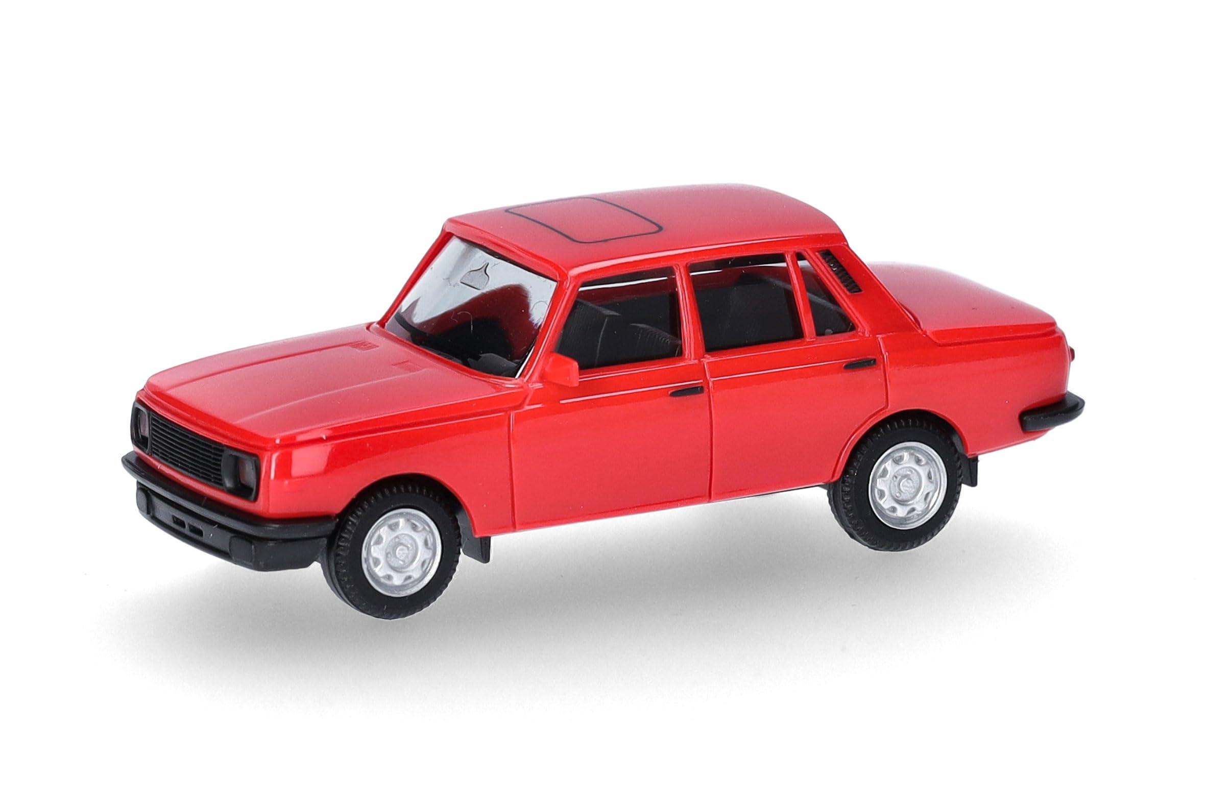 Herpa car model Wartburg 353 84, on a scale of 1:87, plastic miniature, made in Germany, model building, collectors edition