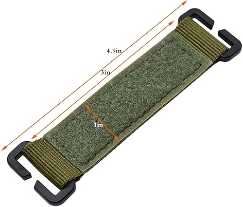 Miniatura 4 de JFFCESTORE Parches tácticos de gancho y bucle, tablero de exhibición de parches Molle, tablero de exhibición de la superficie del panel de parches