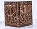 World Traveler Style Leather Embossed Elephant Journal Diary Notebook Retro Elephant Notebook Leather Journal Writing Notebook Antique Handmade Leather Daily Notepad Sketchbook (A5, 100 Sheets) Copper