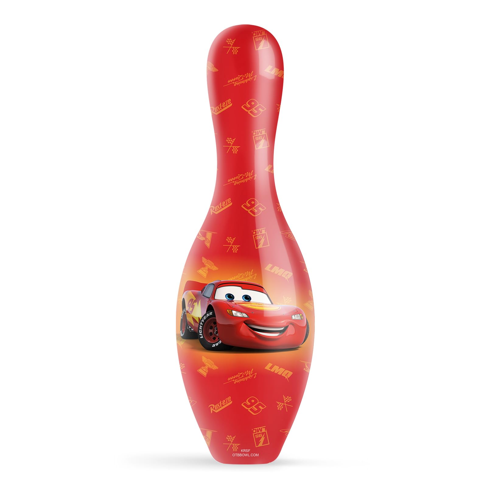 KR Strikeforce Disney Cars Characters Official Size & Weight Bowling Pin (Mc Queen & Mater)
