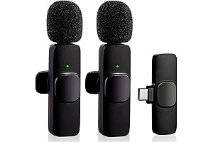 Wireless Lavalier Microphone for USB-C Phone