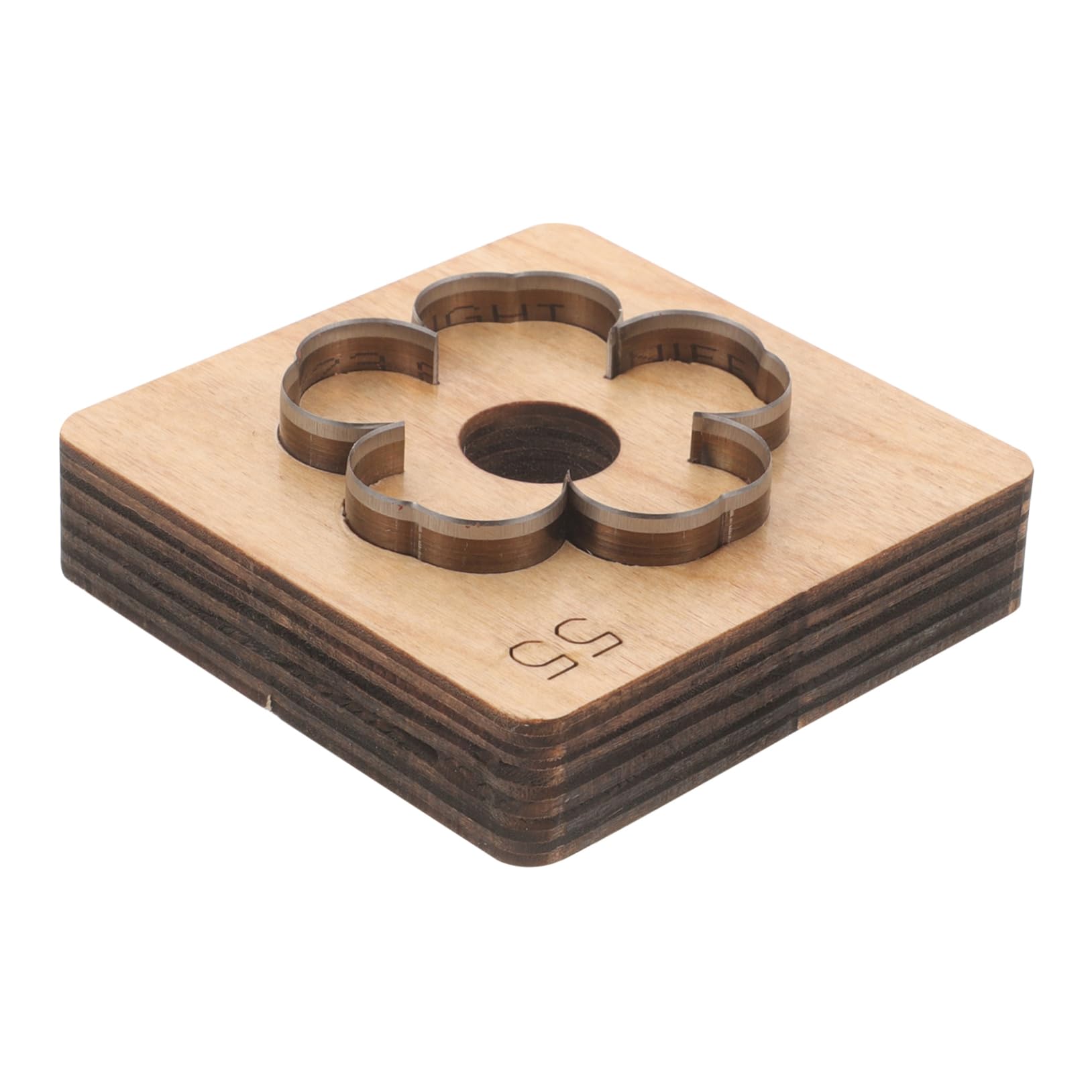 4 Piezas De Troquel De De Pétalos Troqueles De De Madera Troquel De De Cuero Troquel De De Cuero DIY Troquel De De Madera Troquel De