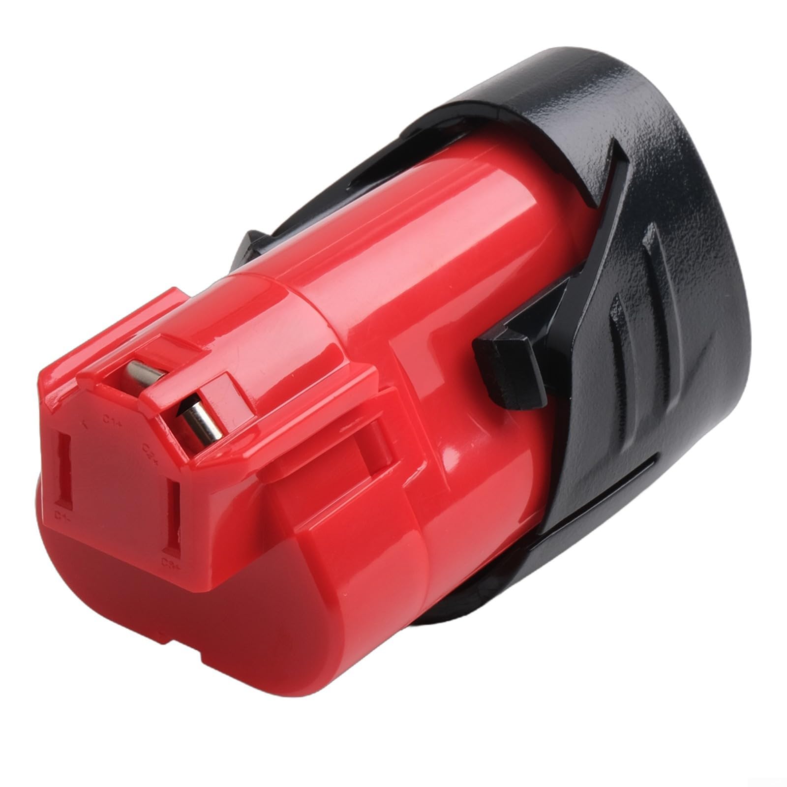 Custodia in plastica con circuito stampato di ricambio per batteria agli ioni di litio da 12 V 48-11-2411, compatibile con batterie Milwaukee M12 per utensili elettrici
