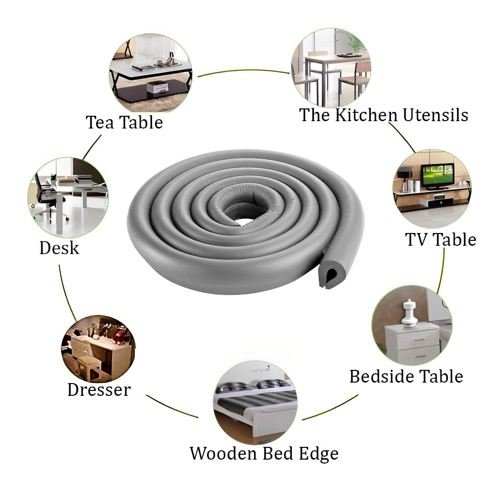 Safety Strip Guard Protector (UShape_Grey)