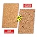 Board2by Bulletin Board 36 x 48, Silver Aluminium Framed 4x3 Large Wall Mounted Cork Office Notice Pin Board