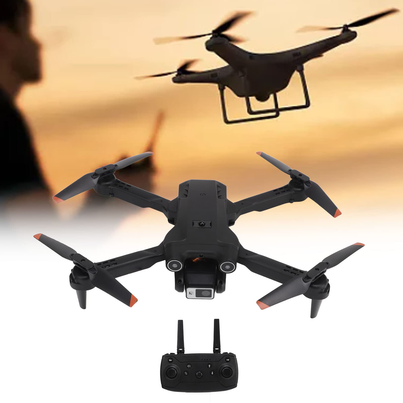 Amazon.com: AMONIDA H63 Mini RC Drone, Foldable 4K HD Camera Drone 
