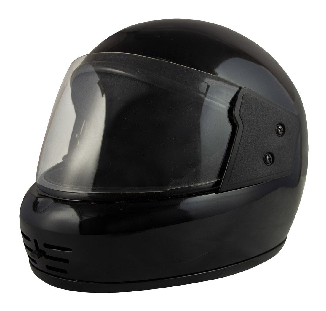 Sage Square Audei Prime (ISI Certified) Full Face Helmet (Black Glossy) (Small)-image-2