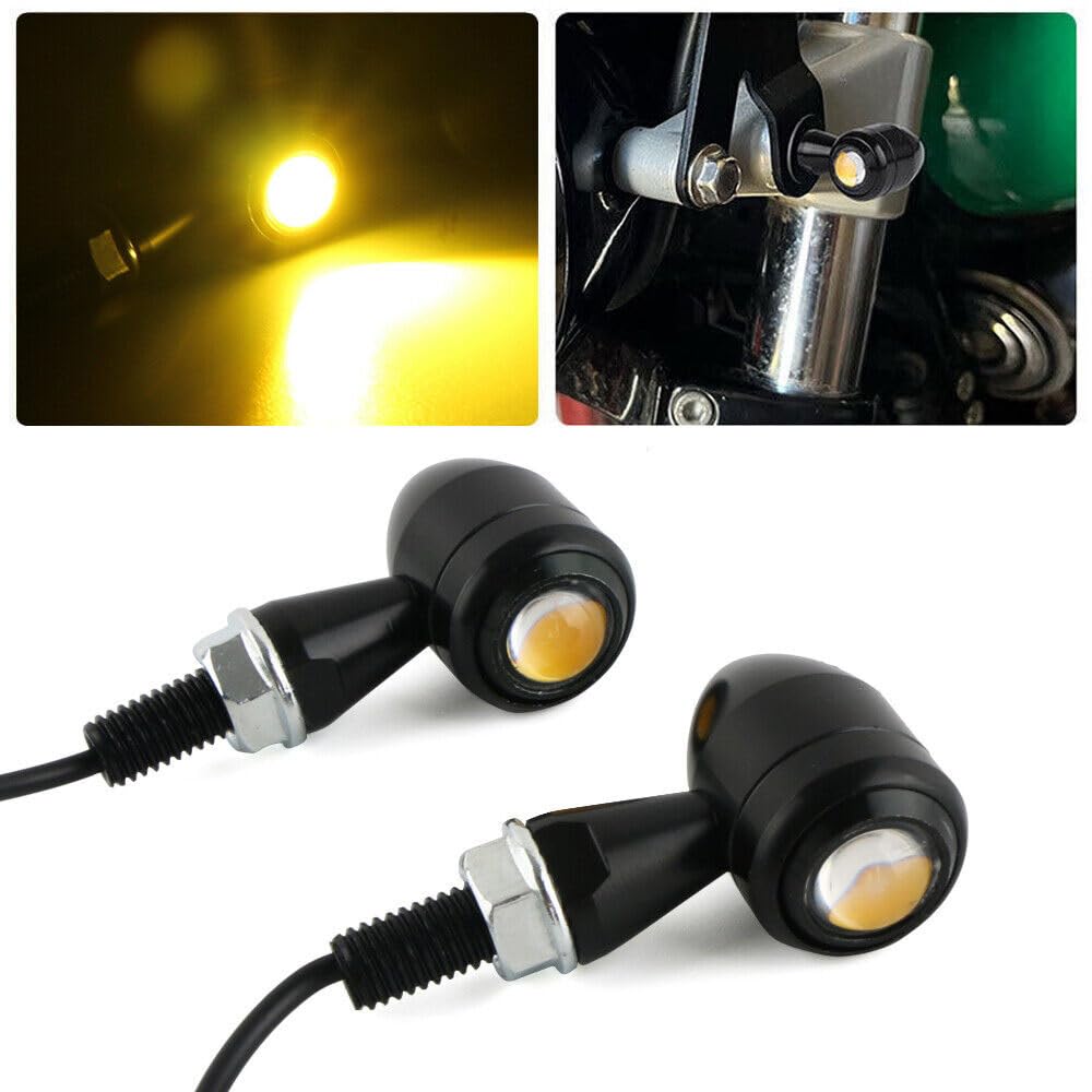 Vagary Mini Metal Jet Indicator Light Led Turn Signals Bike Indicator