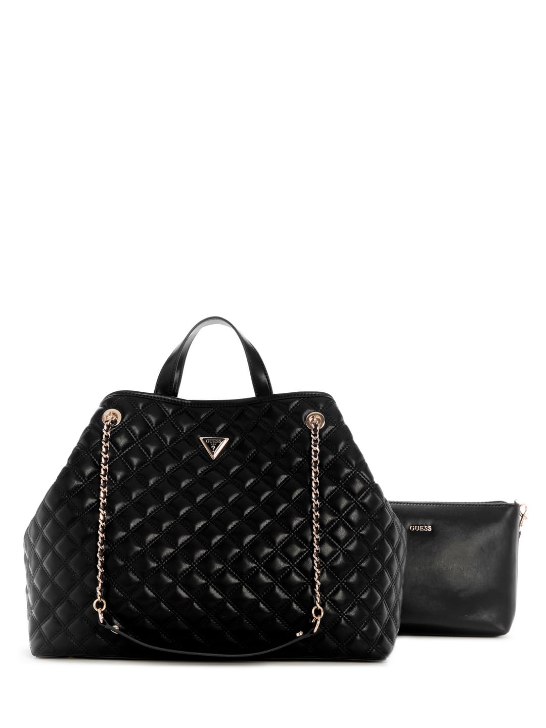 GUESS bolso shopper Giully II 2 in 1 Tote Black negro