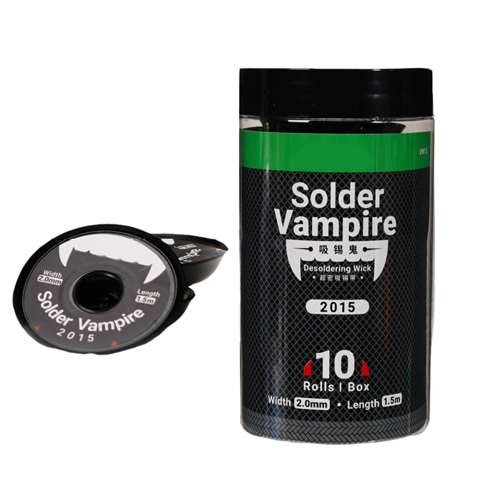 Hzbb Densities Desoldering Braid For Electronics Repair And Circuit Board Maintenance With Solder Wicks Braid