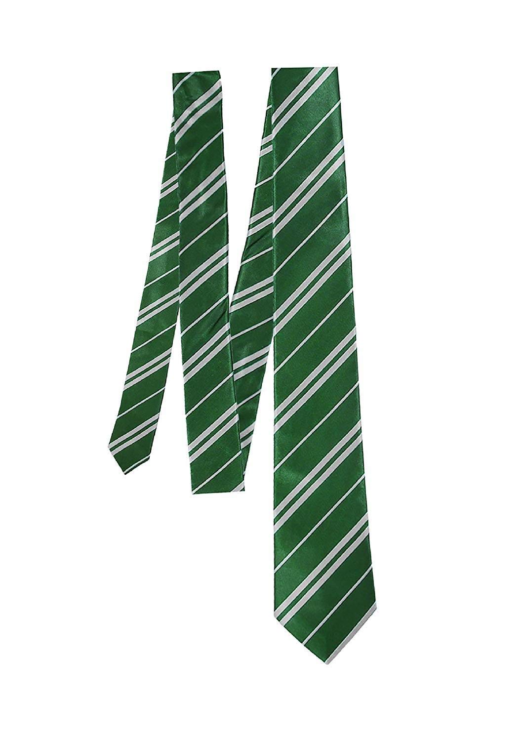 Henbrandt Evil School Wizard Tie (green/white)