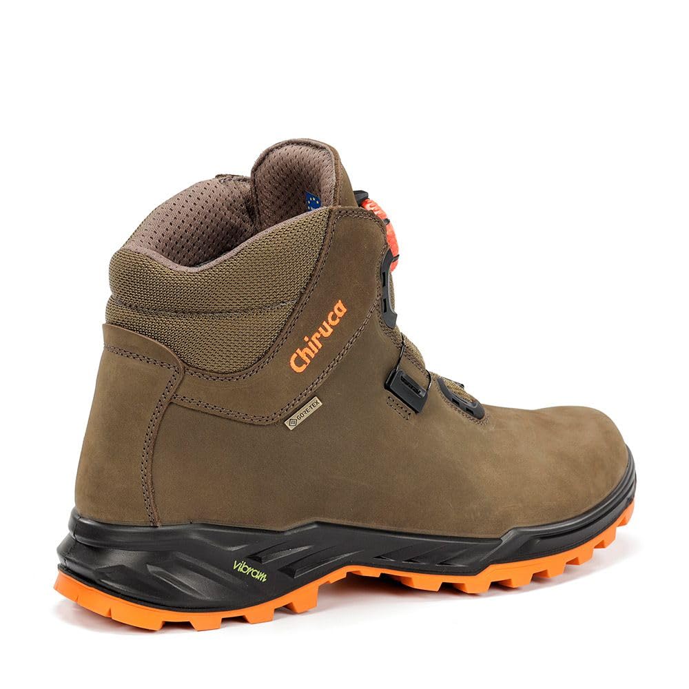 CHIRUCA - Bota Cares Boa Hi Vis - Cares Boa Hi 08 para: Hombre Color: 50 Kaki Talla: 44