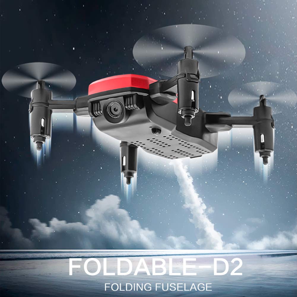 Yanghao Mini Plegable Aviones No Tripulados, con RC Quadcopter con HD Cámara De Cuatro Metros con Helicóptero De Gran Sujeción RC con Boy Modalidad Autónoma Juguetes